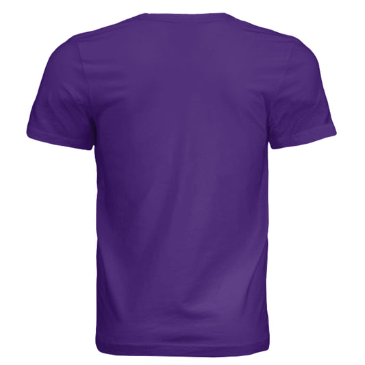 Solid Team Purple Triblend - 3413C - BACK