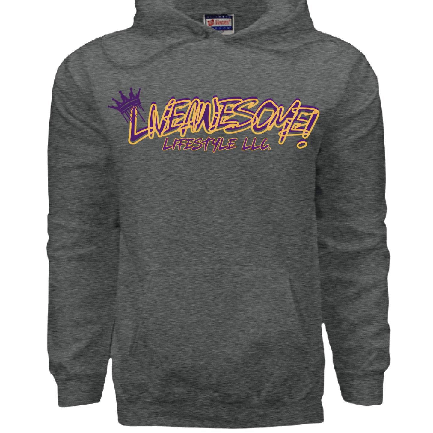 CHARCOAL HEATHER - FRONT