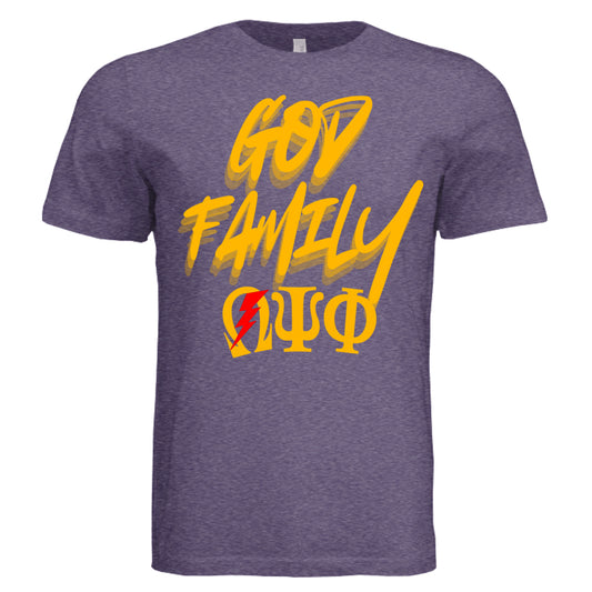 Solid Team Purple Triblend - FRONT