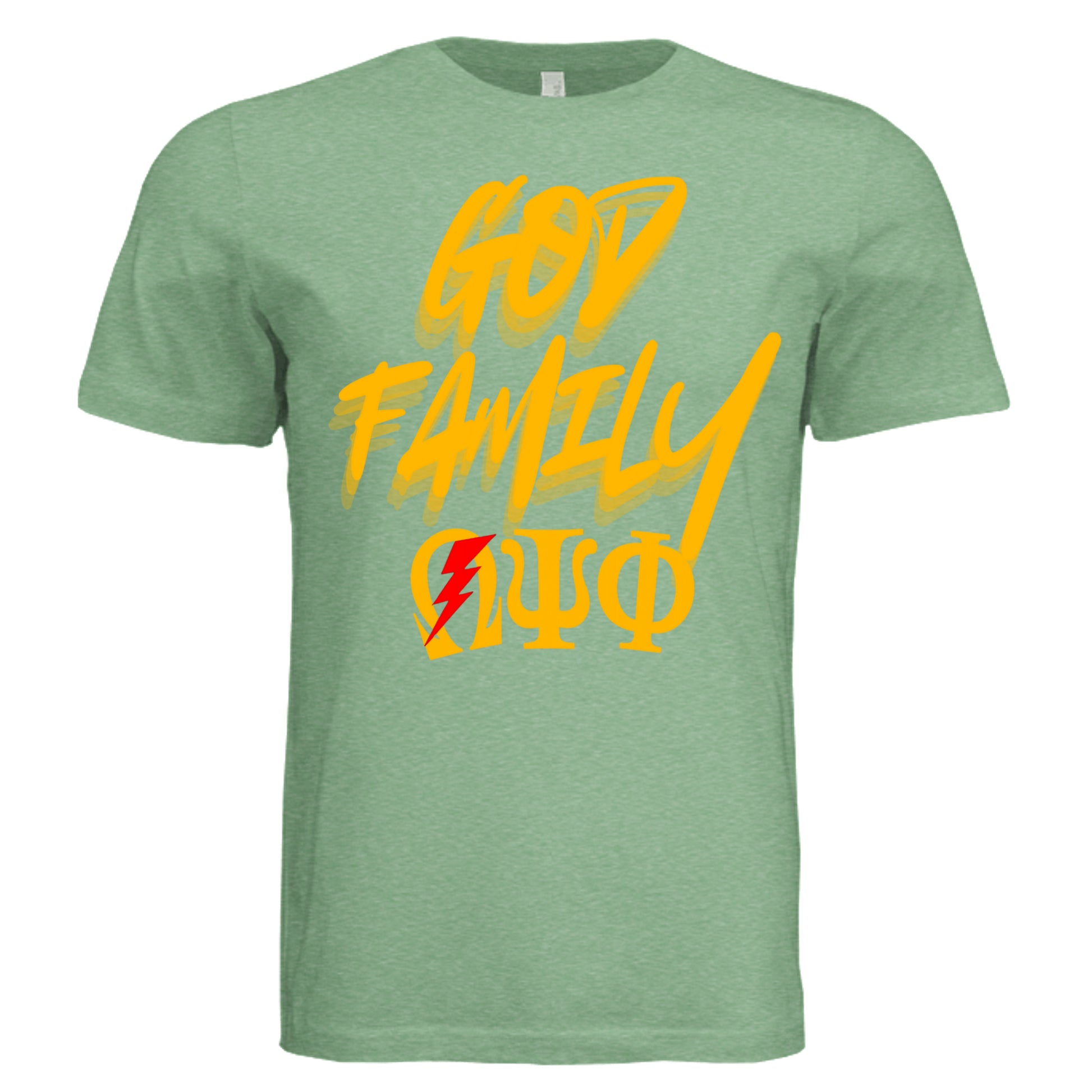 GREEN TRIBLEND - 3413C - FRONT