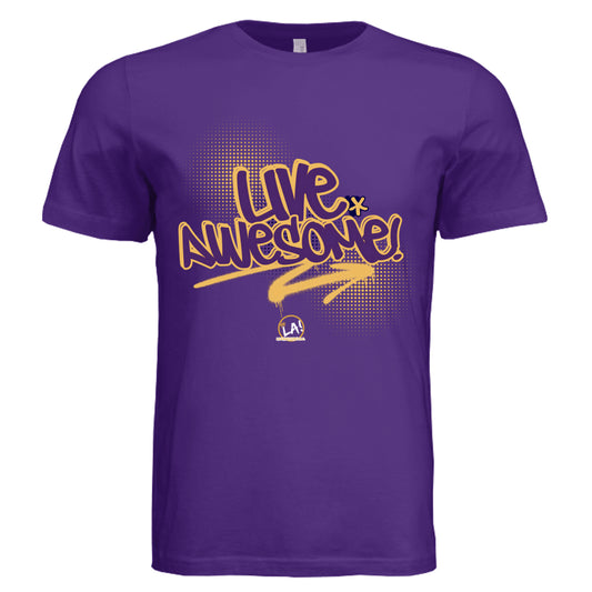 Solid Team Purple Triblend - 3413C - FRONT